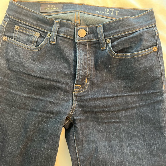 JCrew Mid Rise Toothpick Jeans - Picture 7 of 12